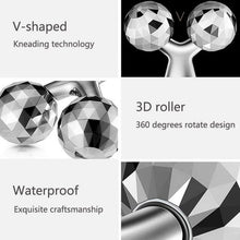 Handheld 3D Roller Face and Body Massager