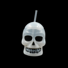 Ghost Face Bottle Water Bottle, Drinking Cup with Lid and Straw(1 Pc)