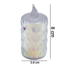 24 Pc Flameless and Smokeless Decorative Melting Candles LED Tea Light, Diwali