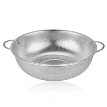 Stainless Steel Rice Vegetables Washing Bowl Strainer Collapsible Strainer.