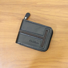 Compact Zip-Around Card Holder Wallet for Men & Women (1 Pc)
