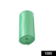 Green garbage bags