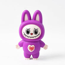 Portable Cartoon Face Changing Key Holder