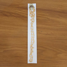 Gold tone chain for necklaces